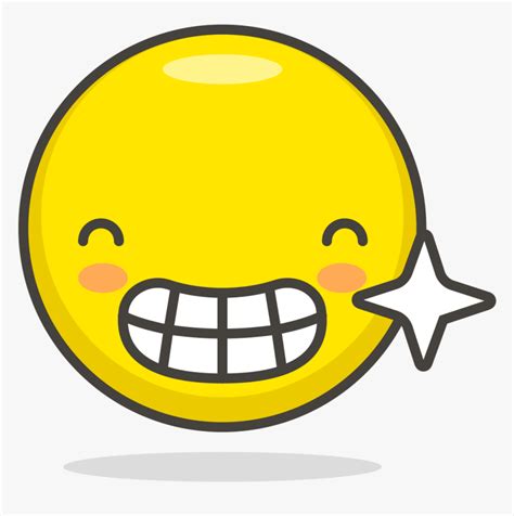 002 Beaming Face With Smiling Eyes Beaming Face Hd Png Download