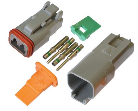 Deutsch Dt 2 Way 2 Pin Electrical Connector Plug Kit Fuse Factory