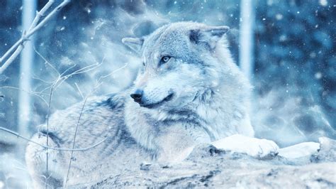 Winter Wolf Wallpapers Hd Wallpapers Id 21645