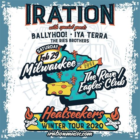 Bandsintown Iration Tickets The Rave Eagles Club Feb 29 2020
