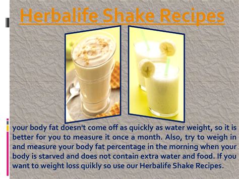 Herbalife Shake Recipes Using Water Bryont Blog