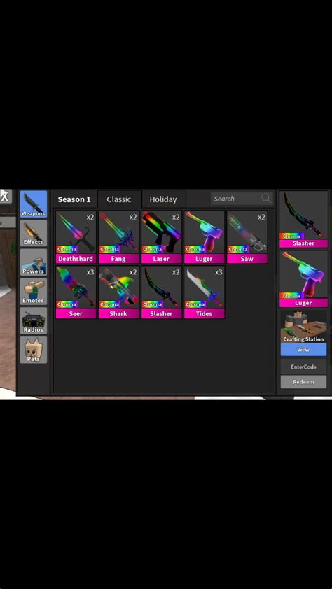 Gemstone is a godly knife that was released with the season 1 update. Roblox Mm2 Chroma Gemstone Robux Promo Codes 2019 - 6 Ways ...