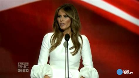 melania trump speaks to a nation that s rarely heard her voice