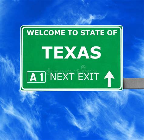 Welcome To Texas Road Sign Stock Photos Free And Royalty Free Stock