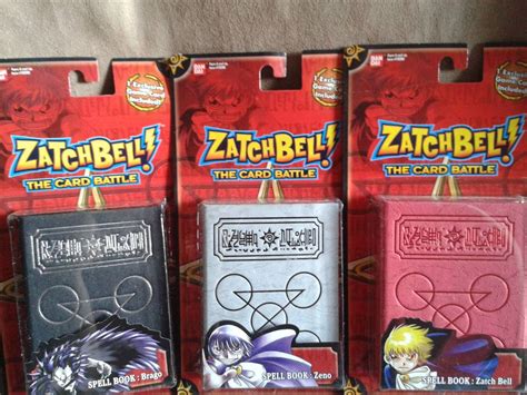 Over 70% new & buy it now; Anime Zatch Bell Spell Book / The Card Battle / Ban Dai 2005 - $ 239.00 en Mercado Libre