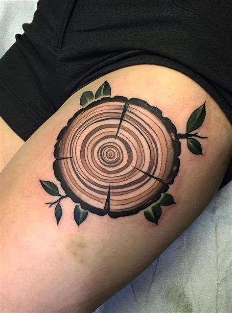 30 Pretty Tree Ring Tattoos Make You Beautiful Forever Style Vp Page 24