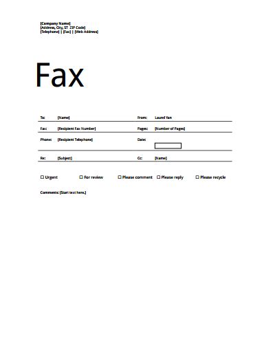 Fax cover sheets are commonly used for official faxes. Free Printable Generic Fax Cover Sheet Template