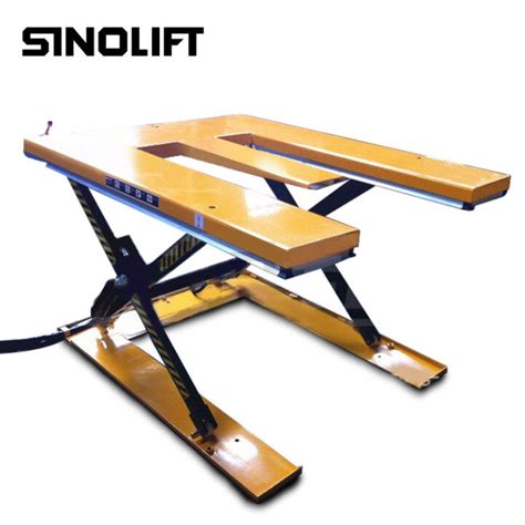 Ergonomic Pallet Lift Tables Hydraulic Manual Scissor Lift Table