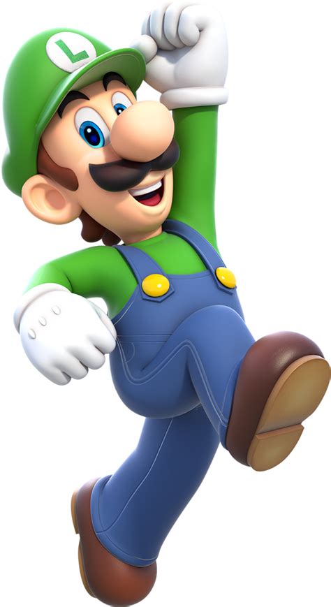 Image Luigi Jumping In Hqpng Character Stats And Profiles Wiki