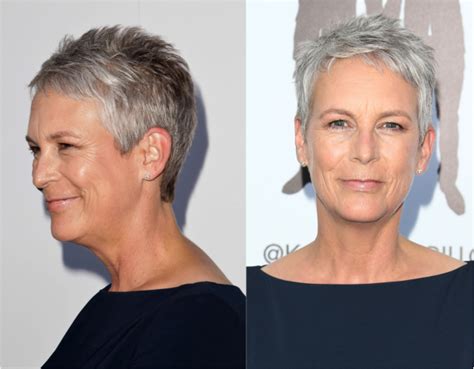 Jamie lee curtis short brown hairstyle. Pin on Hairstyles for Older Women