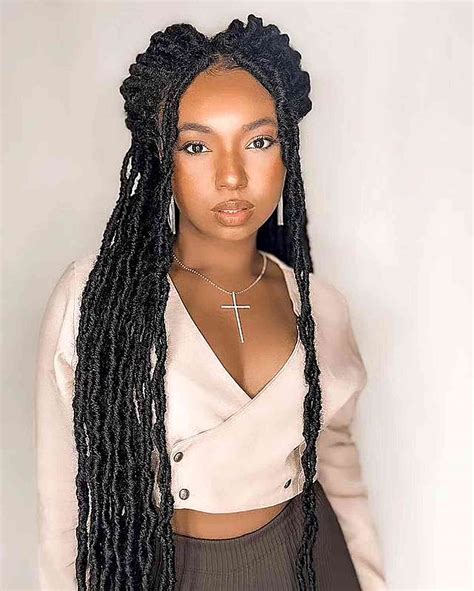 35 Hottest Faux Locs Styles In 2023 Anyone Can Do 2023