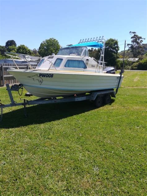 Savage Pacific Half Cabin Boat For Sale From Australia