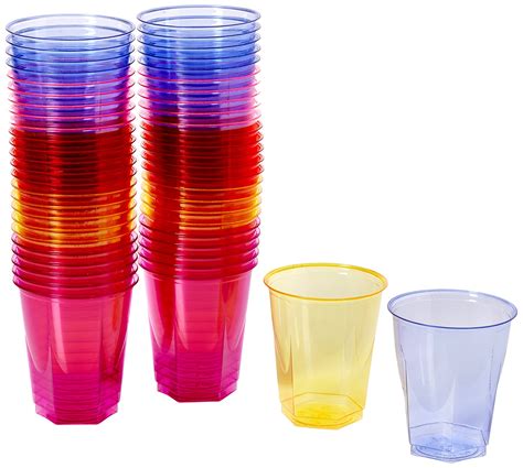 Buy Crystal Rainbow Disposable Party Cups 88oz 250ml Set Of 50