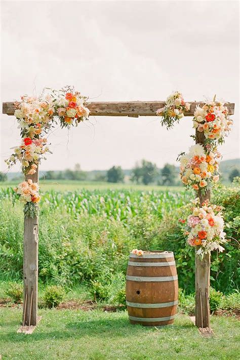 Outdoor Wedding Ceremony Altar Ideas 38 Wedding Decorations Ideas