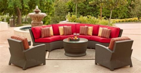 Cabo Half Moon Sectional Patio Furniture Outdoor Life