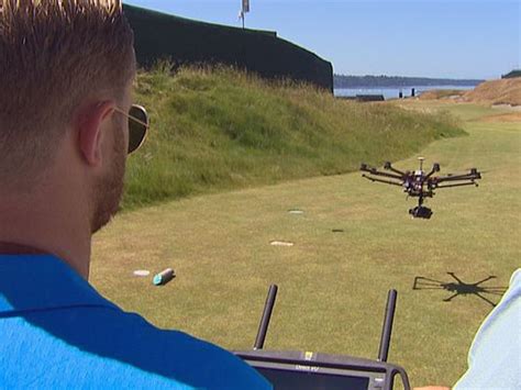 Drone To Fly Over Us Open Golf Tournament Suas News The Business Of