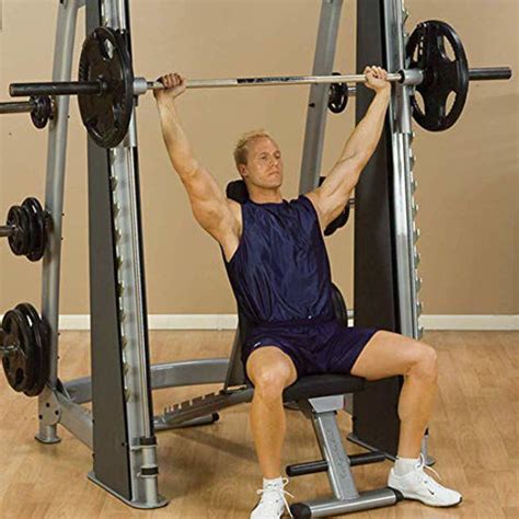 Body Solid Scb1000 Pro Clubline Counter Balanced Smith Machine For