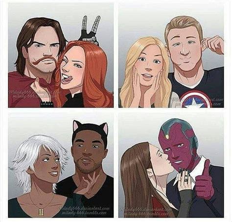 Parejas De Marvel Marvel Couples Avengers Marvel Superheroes