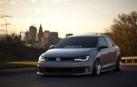 Wallpaper Volkswagen Jetta Stance Mk6 Gli Frontside Images For