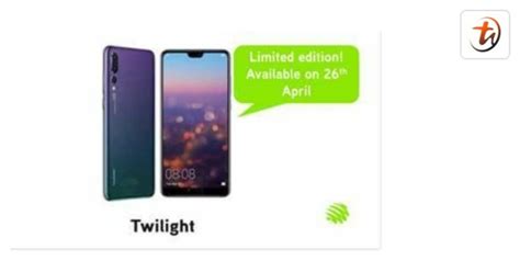 Take a look at how nice it looks! Huawei P20 Pro coming to Malaysia in Twilight on 26 April ...