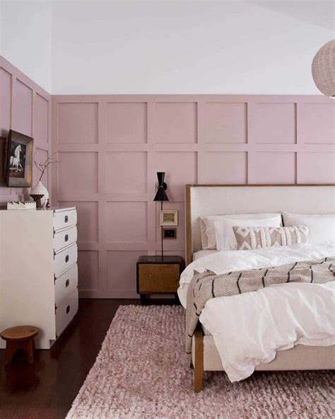 Hunker On Instagram A Dusty Rose Shade Accents Architectural Details