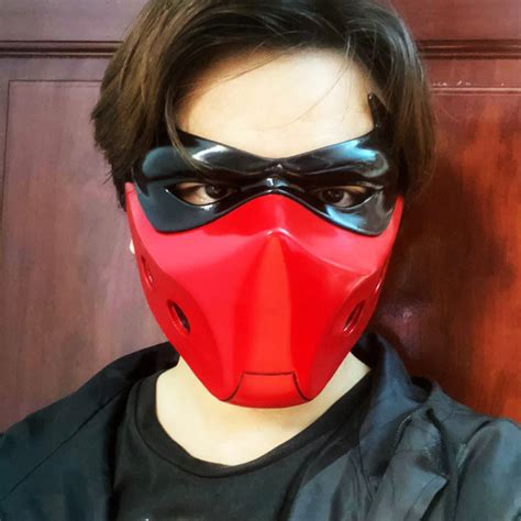 3d Print Of Assassin Red Hood Mask By 3dpropsdesigns