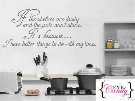 Funny Kitchen Quotes Wall Decals Quotesgram