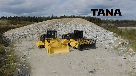Features Of The Heavy Tana H Series Landfill Compactors Youtube