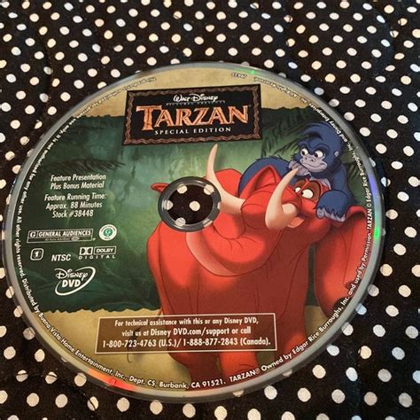 Tarzan Special Edition Dvd Cover