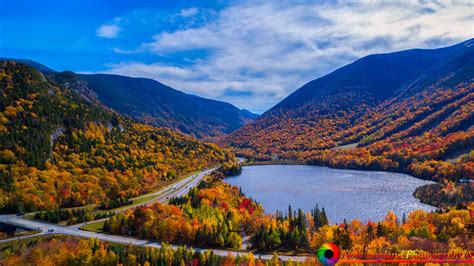 New England Photography Echo Lake From The Artists Bluff In Franconia