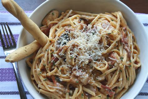 Meanwhile place the spaghetti in a large pan of lightly salted boiling water. Cook Bake & Decorate: Chicken Carbonara