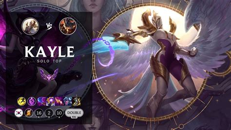 Kayle Top Vs Rumble Kr Master Patch 1211 Youtube