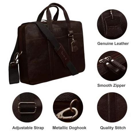 14 Inch Abys Genuine Leather Laptop Bag Capacity 10 Ltr At Rs 1350 In