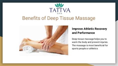 Deep Tissue Massage Tattva Spa