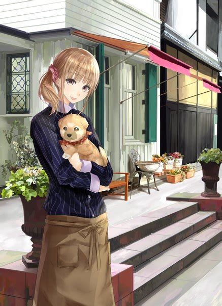 Anime Picture Dog Cafe One Noir Mikipuruun No Naegi Single