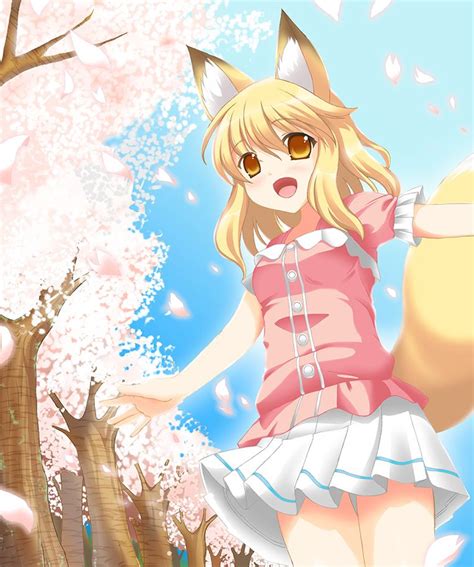 Cute Fox Girl Anime Kawaii Neko Girl Anime Chibi Anime