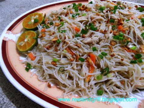 Reel And Grill Pancit Puti Thin Rice Noodles Cooked In Savory Broth