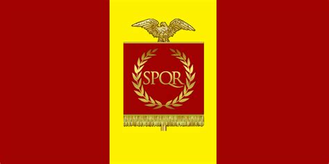 Modern Style Roman Empire Flag Rvexillology