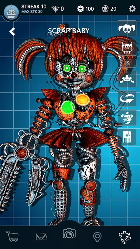 Fan Made Scrap Baby In Fnaf Ar Model By 3d Darlin And Edited By Me