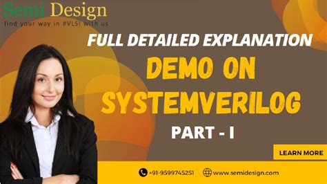 Demo On Systemverilog Part I Verilog Vlsi Semiconductor Uvm Hot Sex Picture