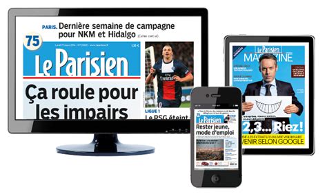 Le Parisien Fait Le Pari De Linformation Locale Payante Sur Mobile La Revue Des Médias