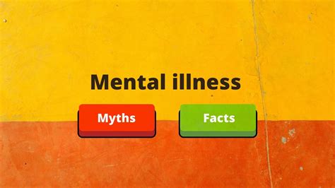 Myths And Facts About Mental Illness White Swan Foundation