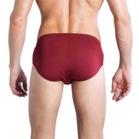 wirarpa men s underwear 4 pack breathable modal microfiber briefs no fly covered waistband silky