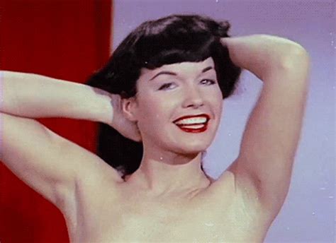 Pin Up Bettie Page  Find And Share On Giphy