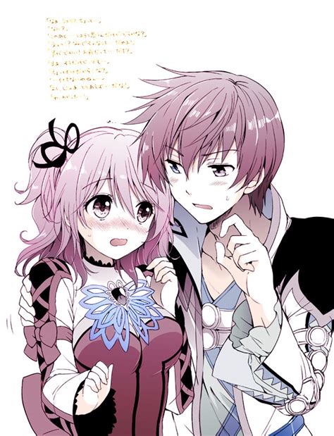 Akina Tsukako Asbel Lhant Cheria Barnes Tales Of Series Tales Of Graces 1boy 1girl