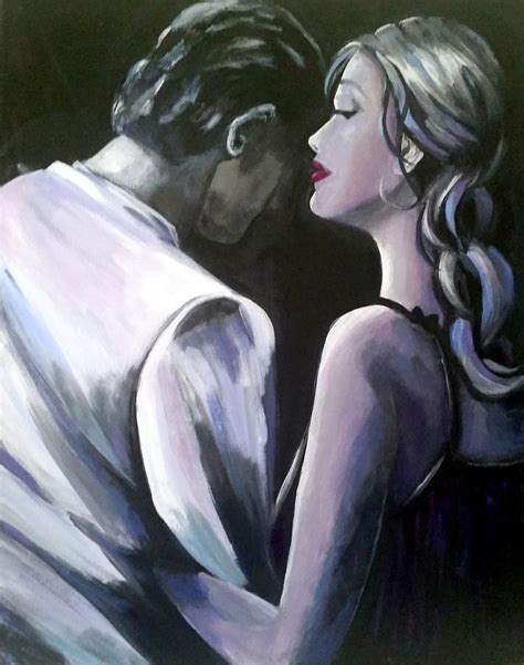 Intimate Moments Painting By Rosie Sherman Fine Art America