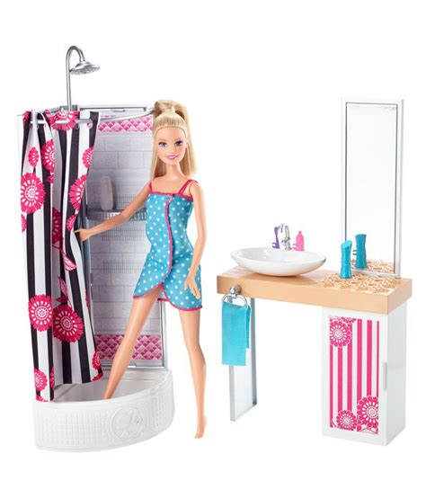 Barbie Doll With Deluxe Bathroom And Accessory Buy Barbie Doll With