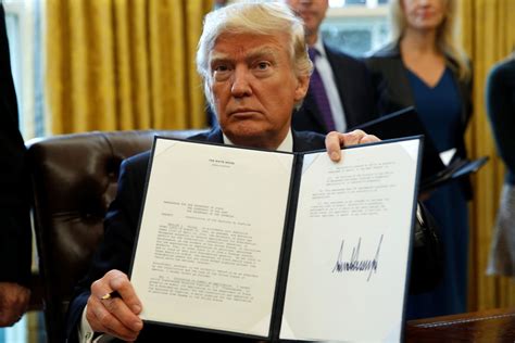 Heres The Full List Of Donald Trumps Executive Orders