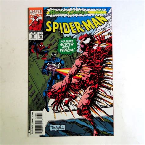 Lot 13 Maximum Carnage 1 10 12 14 1993 Venom Marvel Comics Etsy