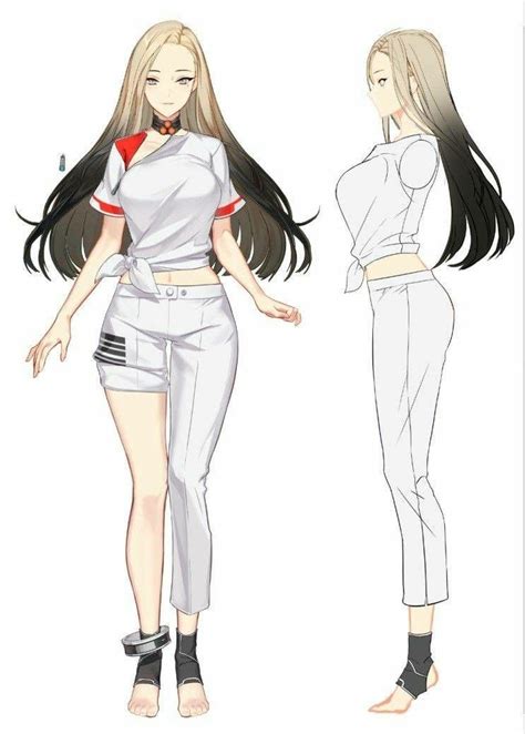 Female Anime Character Design Sheet Anime Wallpaper Hd